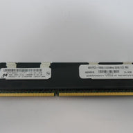 Micron 4GB DDR3-1333MHz PC3-10600 CL9 ECC Reg DIMM ( MT36KSZF51272PZ-1G4F1AD ) REF