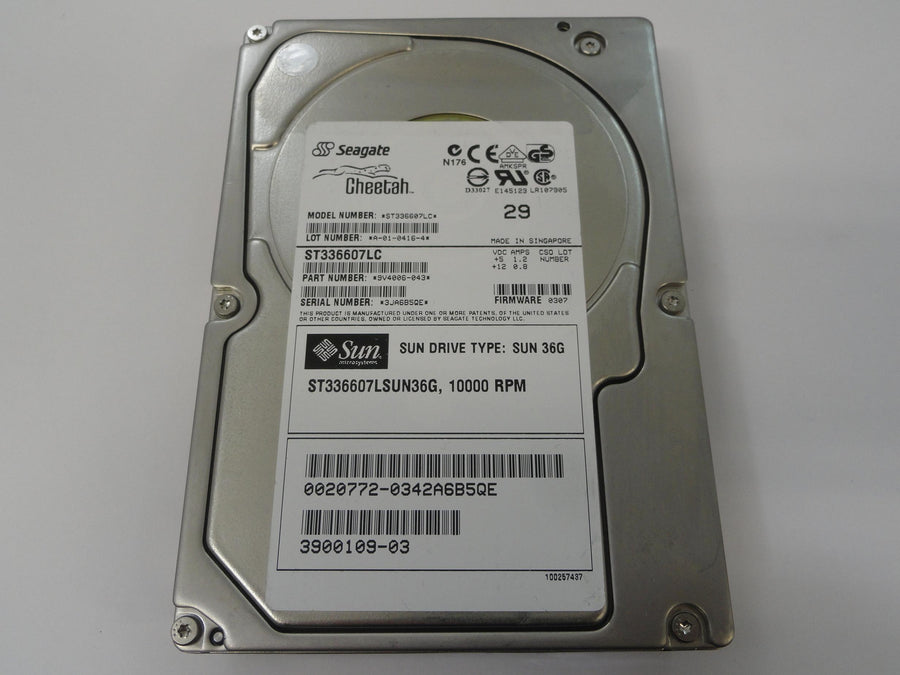 PR14864_9V4006-043_Seagate SUN 36GB SCSI 80 Pin 10Krpm 3.5in HDD - Image2