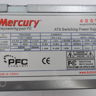 Mercury ATX 400W Switching Power Supply ( KOB AP4400XA KOB AP4400XA  Mercury )