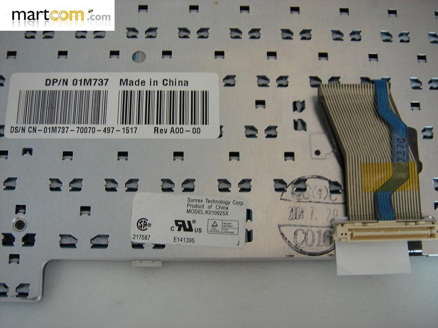 PR02619_01M737_Dell UK Keyboard for Latitude D500 D600 D800 - Image2