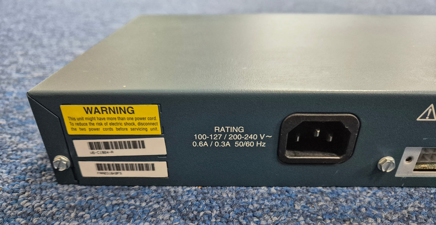 Cisco Catalyst 1900 Series 24-Port Switch 10BaseT + 100BaseTX ( WS-C1924-A ) USED