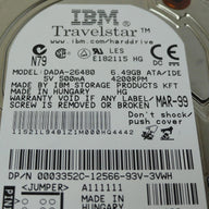 PR04424_21L9481_IBM Dell 6.4GB IDE 4200rpm 2.5in HDD - Image2