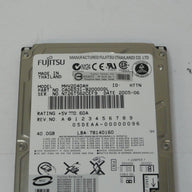 PR14583_CA06531-B20000DL_Fujitsu 40GB IDE 5400rpm 2.5in HDD - Image3