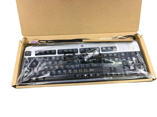 HP SK-2880 UK QWERTY PS/2 Keyboard Black/Silver ( 382641-031 382925-031 ) NEW