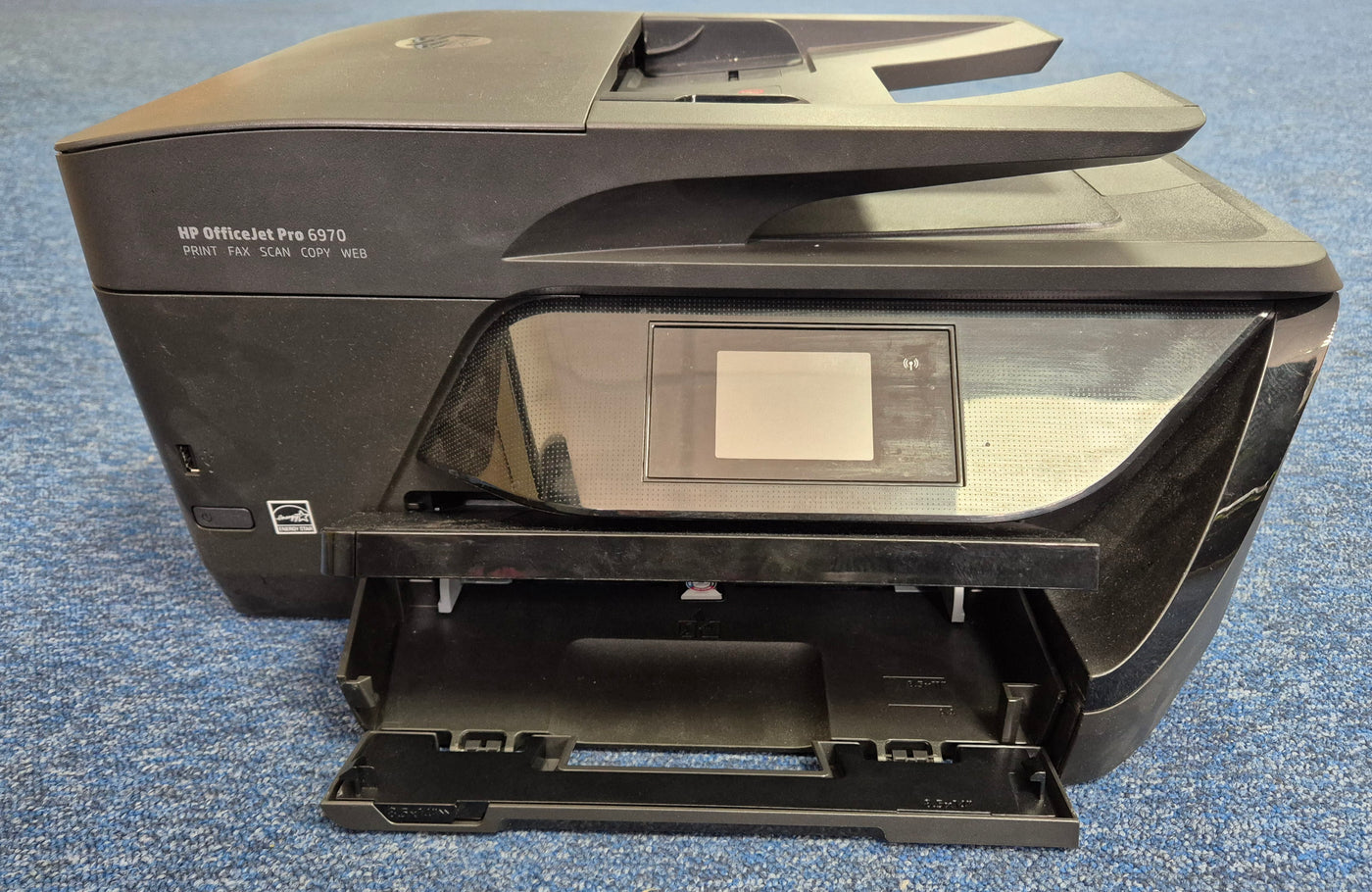HP OfficeJet Pro 6970 All-In-One Colour Printer ( T0F33A ) USED with original box/inks