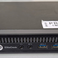 HP EliteDesk 800 G1 Desktop Mini 120GB SSD 4GB RAM i3-4160T 3.1GHz NO OS w/ adapter ( L9W49ET#ABU ) USED