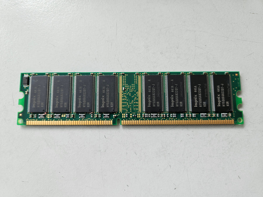 Hynix 512MB PC2700 DDR-333MHz non-ECC Unbuffered CL2.5 184-Pin DIMM ( HYMD264646D8J-J ) REF