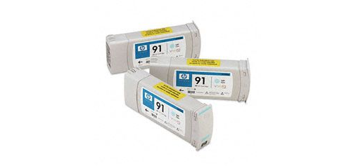 HP Original 91 Light Cyan Ink Cartridge 3-pk ( C9486A ) NOB FINAL SALE