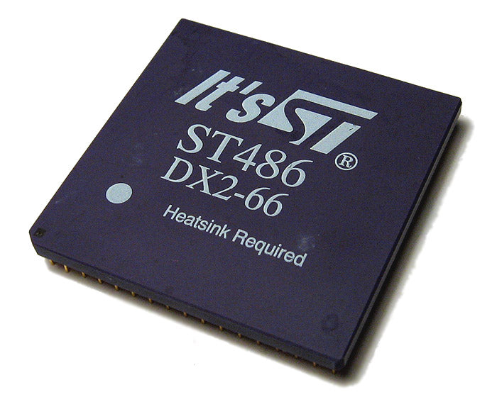 Microelectronics 486 33MHz 66MHz MICROPROCESSOR ( ST486DX2-66 ) REF