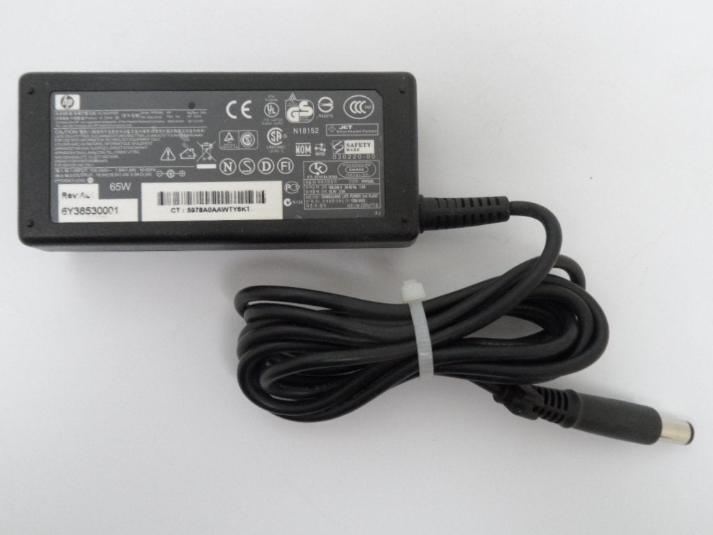 HP 18.5V-3.5A 65W Laptop PSU (384019-001/2 USED)