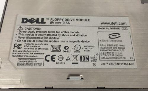 Dell MPF82E Laptop Floppy Drive ( 0Y6933 MPF82E    Dell )