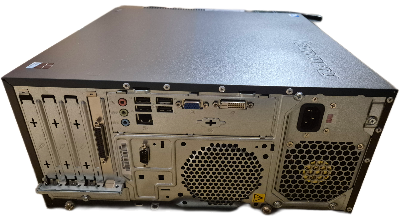 Lenovo ThinkCentre Edge 72 500GB HDD DVD 4GB RAM Pentium G2030 3GHz Win7Pro w/k.board boxed ( 3484-LDG 3484LDG RCCLDUK ) USED