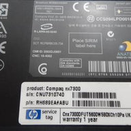 nx7300 - HP nx7300 1Gb Ram 1.83ghz 80Gb HDD Laptop - Dark Gray - USED