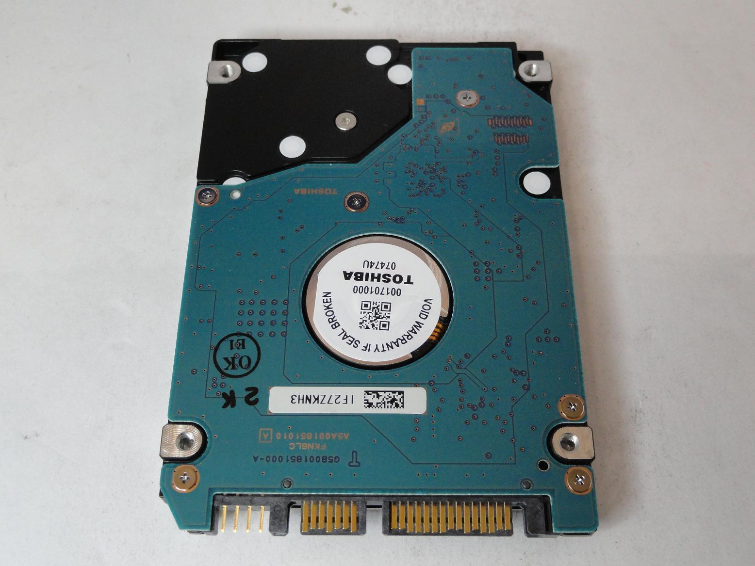 PR23248_HDD2D62_Toshiba 120GB SATA 5400rpm 2.5in HDD - Image2