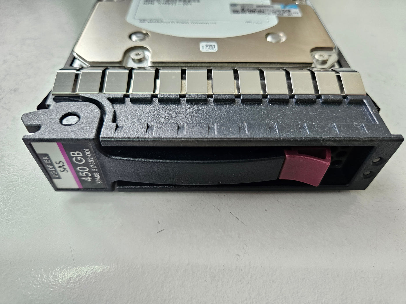 HP Seagate 450GB 15Krpm SAS 3.5in HDD in CADDY ( 9FM066-035 ST3450857SS 516810-002 EF0450FARMV 516832-004 517352-001 ) USED