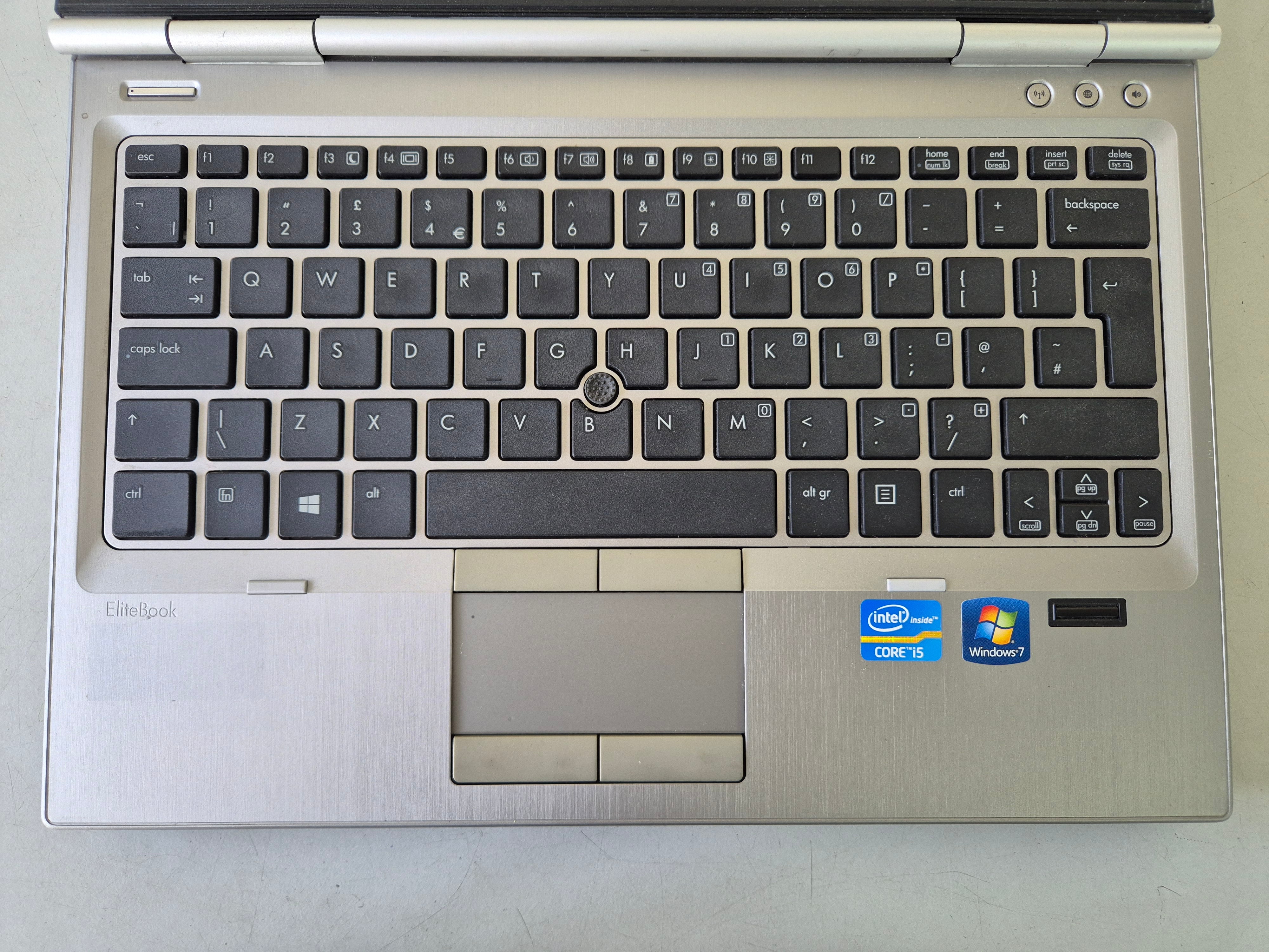 HP EliteBook 2570p NO HD NO OS 4GB RAM i5-3210M 12.5" BIOS LOCKED SPR