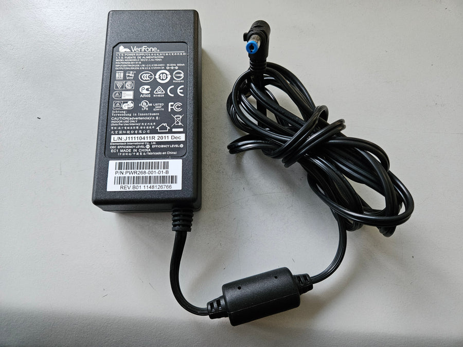 Verifone IN 100-240V 600mA OUT 12V 2A ITE Power Supply ( Au-79A0n PWR268-001-01-B ) USED