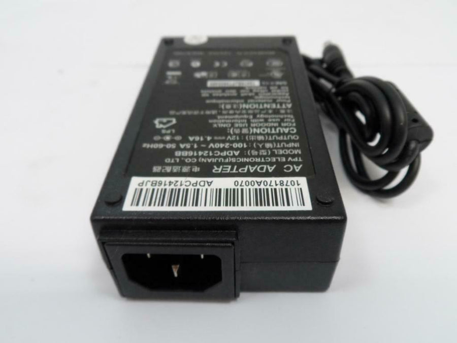 TPV 12V 4.16A 5.5mm x 2.5mm tip AC Adapter ( ADPC12416BB ) USED