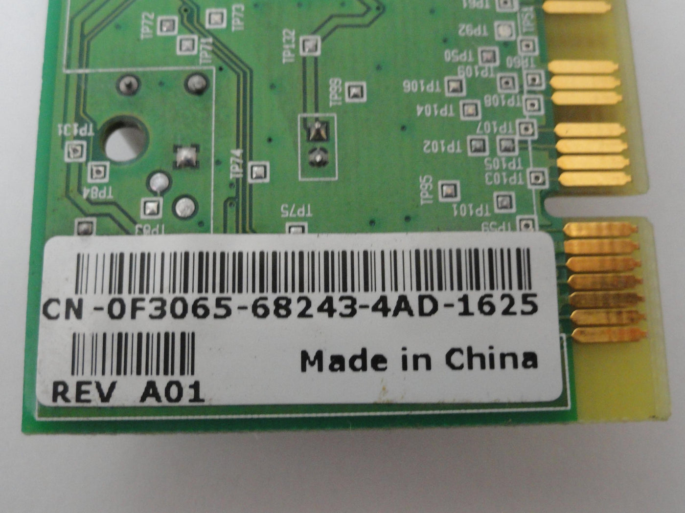 0F3065 - Dell Full Height V.92 Data/Fax Modem - Refurbished