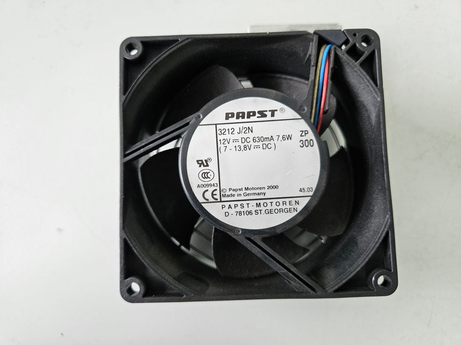 PAPST IBM 3212 J/N 12V 630mA 7.6W Fan Assembly ( 97P3153 ) USED