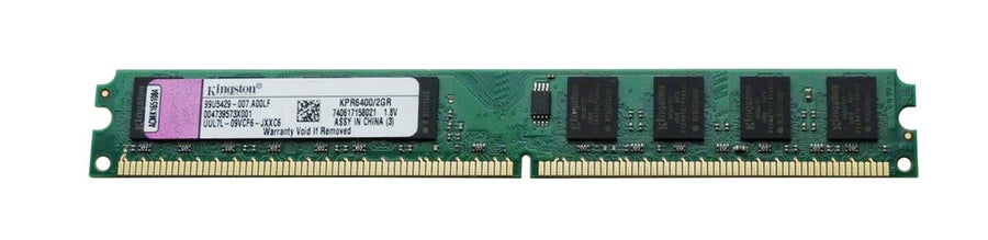 Kingston 1GB DDR2 533MHz PC2-4200 240Pin CL4 NonECC Unbuffered DIMM ( KVR533D2N4/1G 99U5429-006.A00LF ) REF
