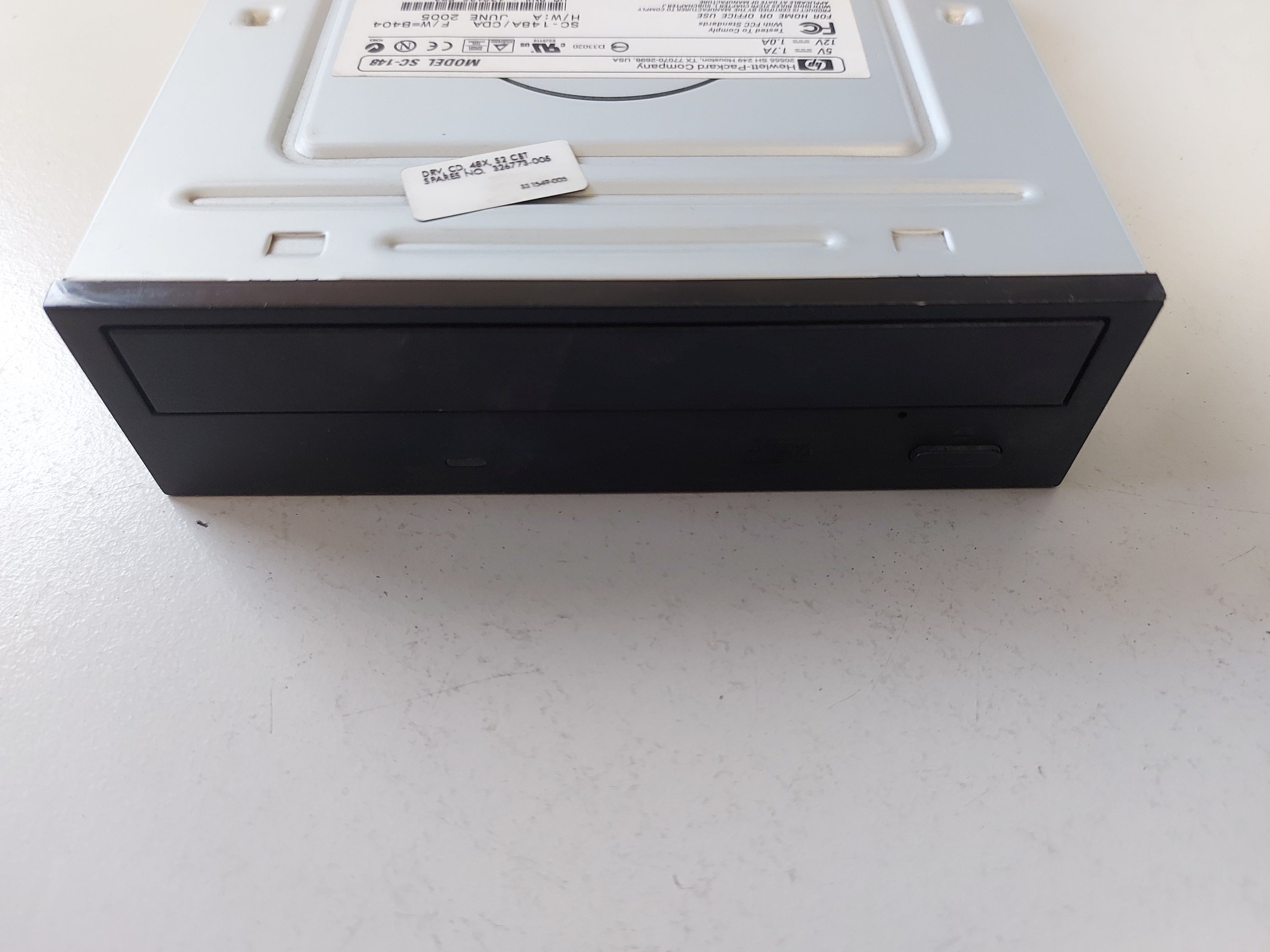 HP 48x CD-ROM IDE Drive SC-148A ( SC-148A_CDA SC-148 176135-FD2 ) USED