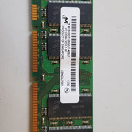 Micron 512MB PC3200 DDR SDRAM UDIMM Memory Module ( MT8VDDT12832UY-40BJ1)