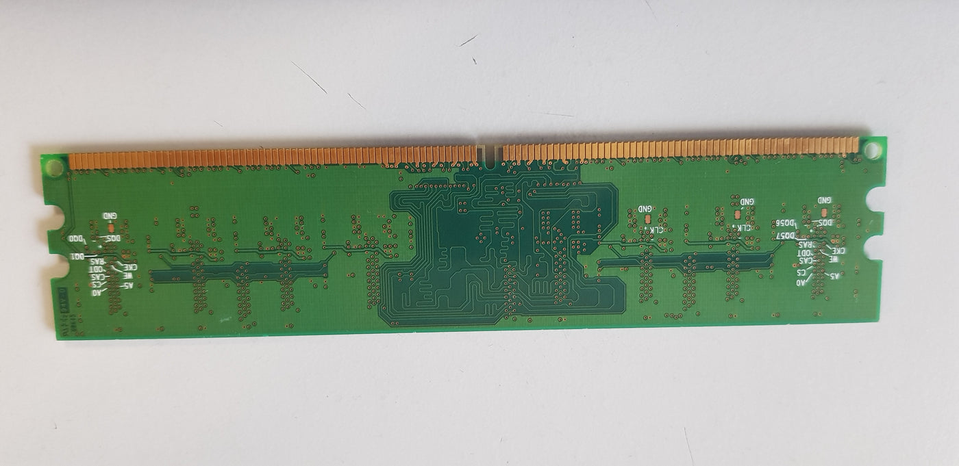 Qimonda 512MB 240p PC2-5300 CL5 8c 64x8 DDR2-667 DIMM Memory Module (HYS64T64000HU-3S-B)