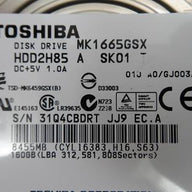 PR23609_HDD2H85_Toshiba 160GB SATA 5400rpm 2.5in HDD - Image2