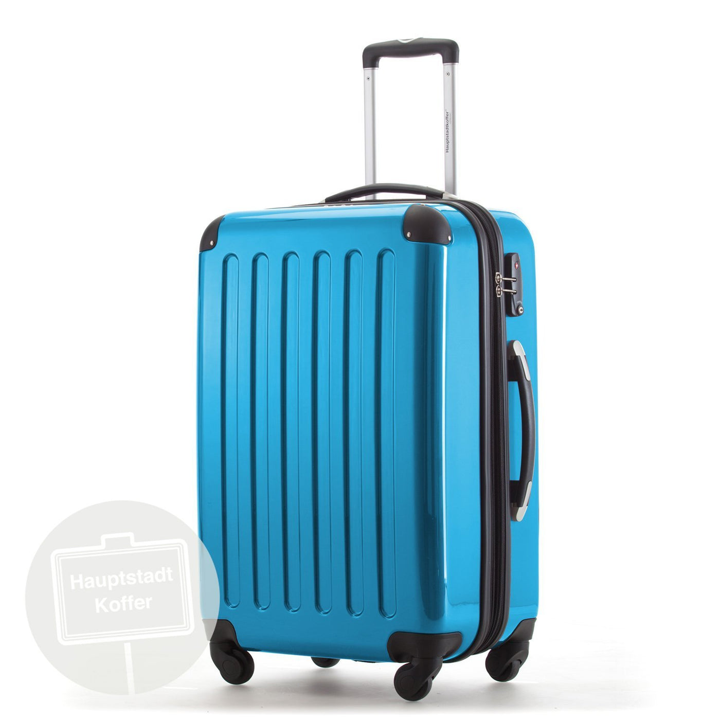 39982298-T707 - HAUPTSTADTKOFFER Luggage HK-39982298-T707172TSA Blue Single Suitcase 130 litre - NEW