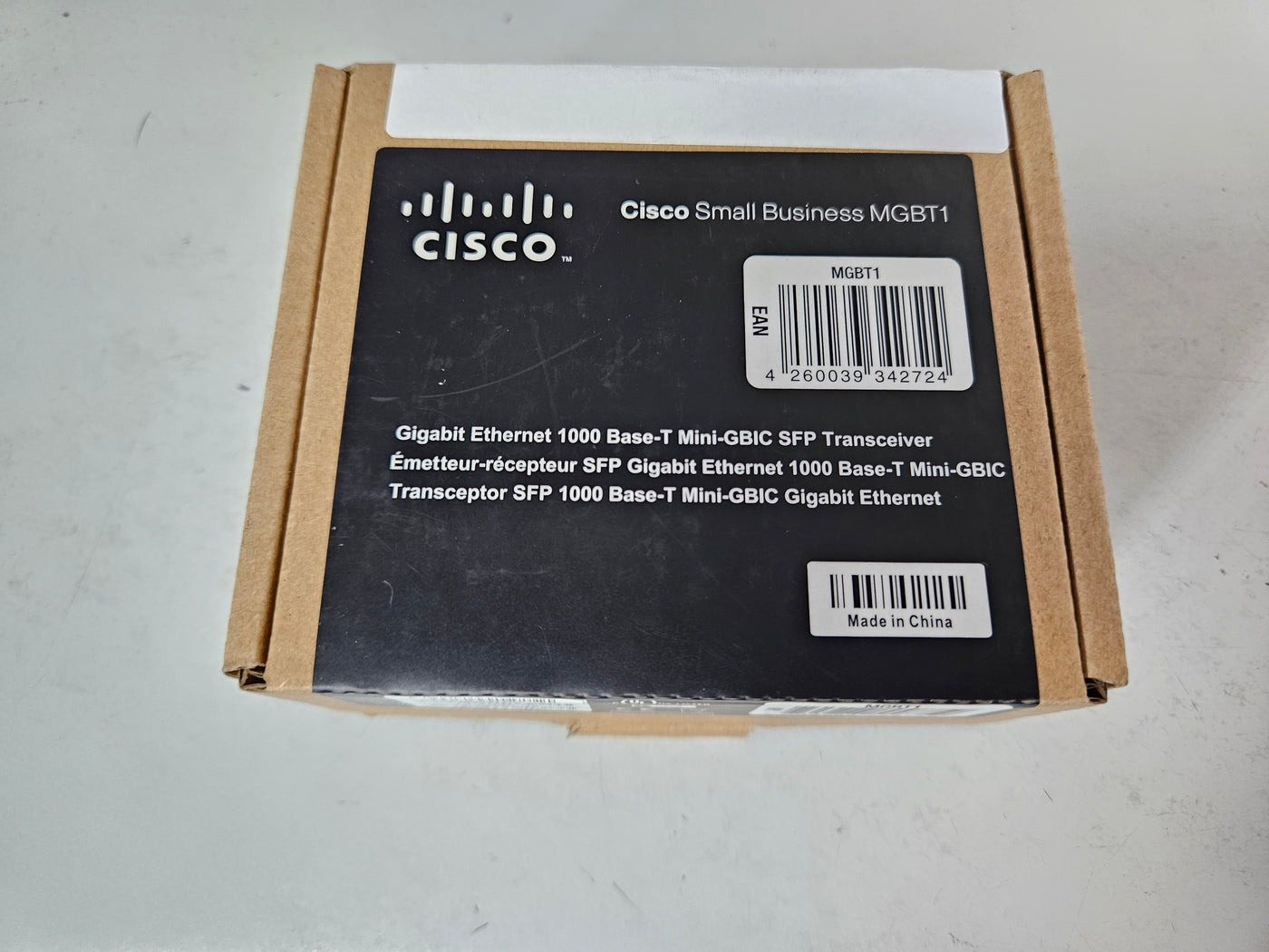 Cisco Small Business 1000BASE-T Mini-GBIC SFP Transceiver ( MGBT1 ) NEW