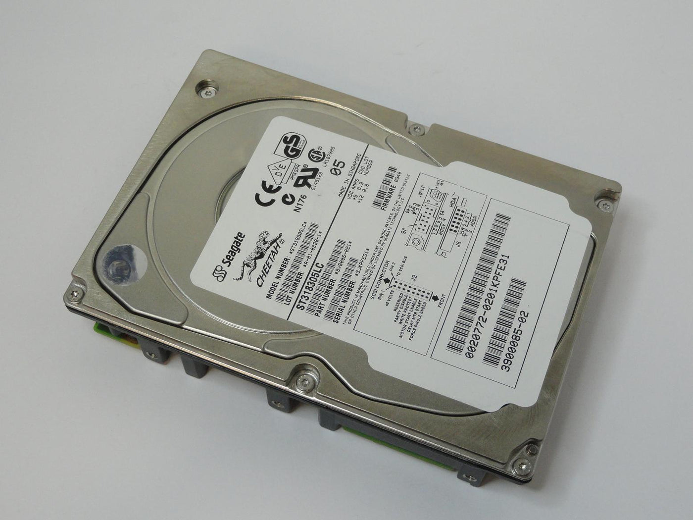 9V8006-021 - Seagate Sun 18.2GB SCSI 80 Pin 10Krpm 3.5in HDD - Refurbished