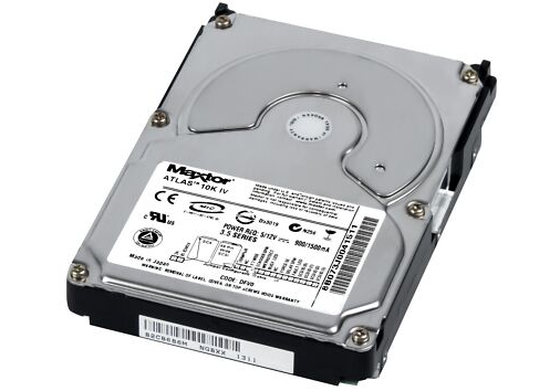 Maxtor Dell 73Gb SCSI 80 Pin 10Krpm 3.5in HDD ( 8B073J0 08W570 ) REF
