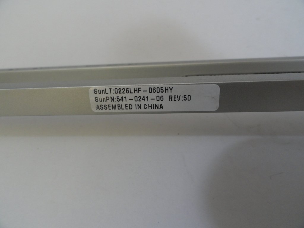 PR11512_541-0241_Sun 541-0241 Silver Front Bezel Sunfire X4100 - Image2