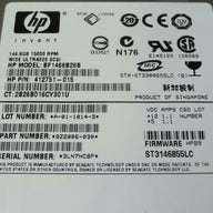 Seagate HP 146GB SCSI 80 Pin 15Krpm 3.5in HDD ( ST3146855LC 9Z2006-030 412751-015 ) REF