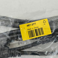 JOBLOT x2 RS PRO Straight IEC C13 to C14 2m Power Cord ( 487-277 ) NEW