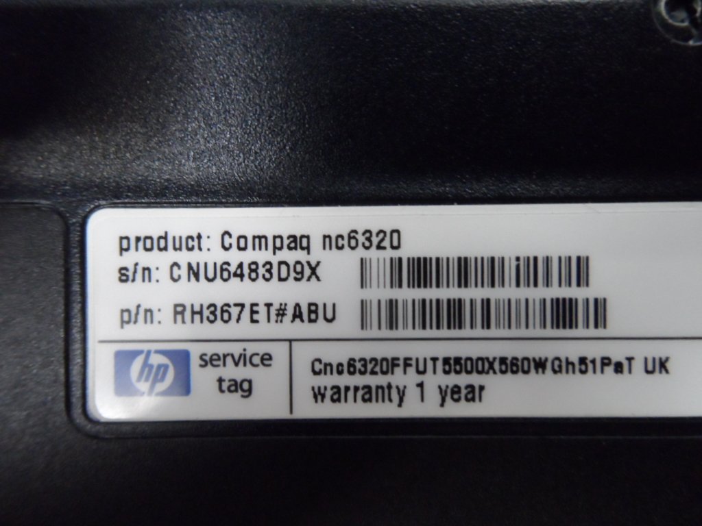 PR23045_RH367ET#ABU_HP Compaq Intel Core 2 1.6Ghz 1Gb Ram Laptop - Image3