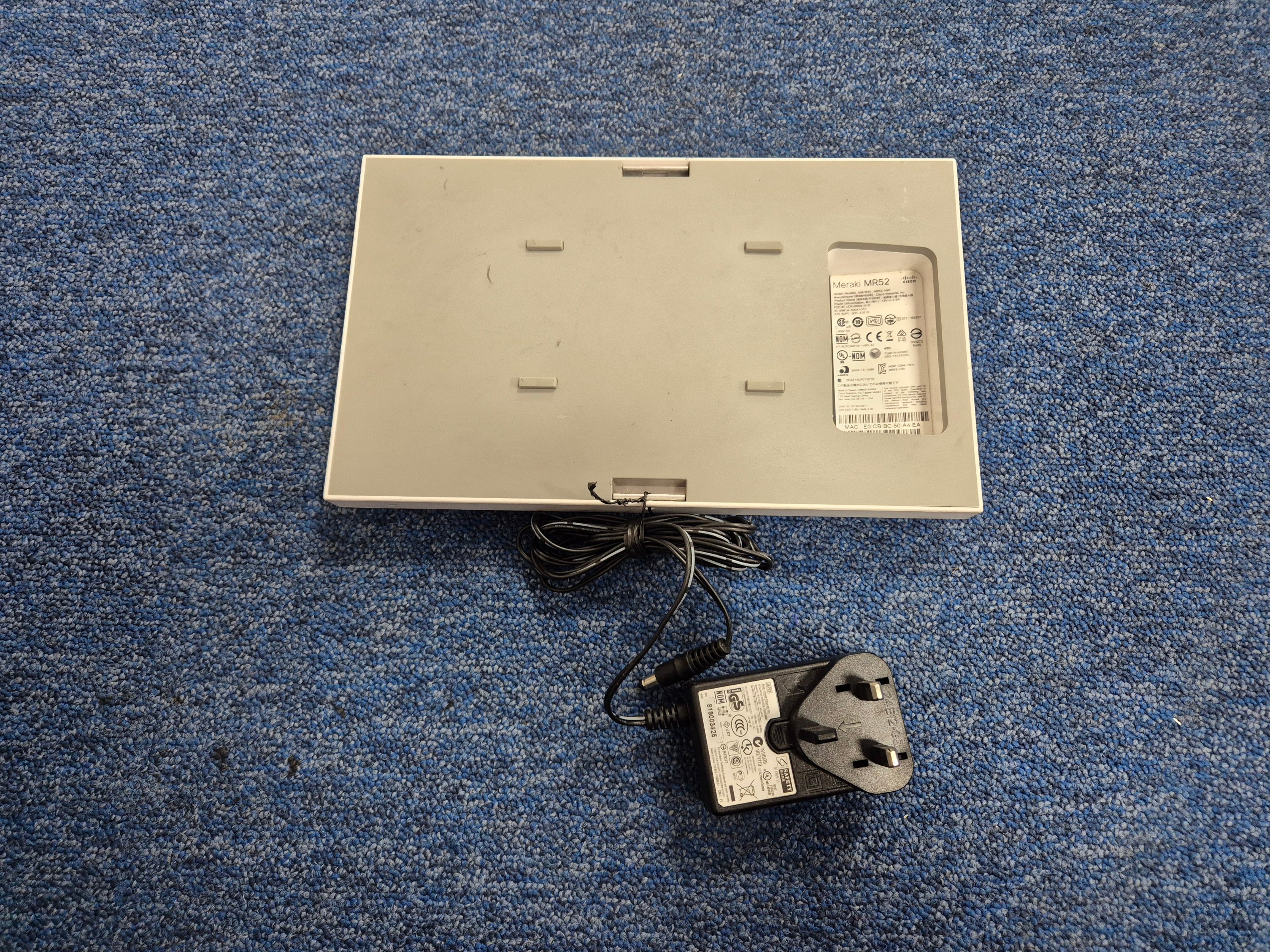 Meraki MR52 Cloud Managed Wireless Access Point ( MR52-HW ) USED