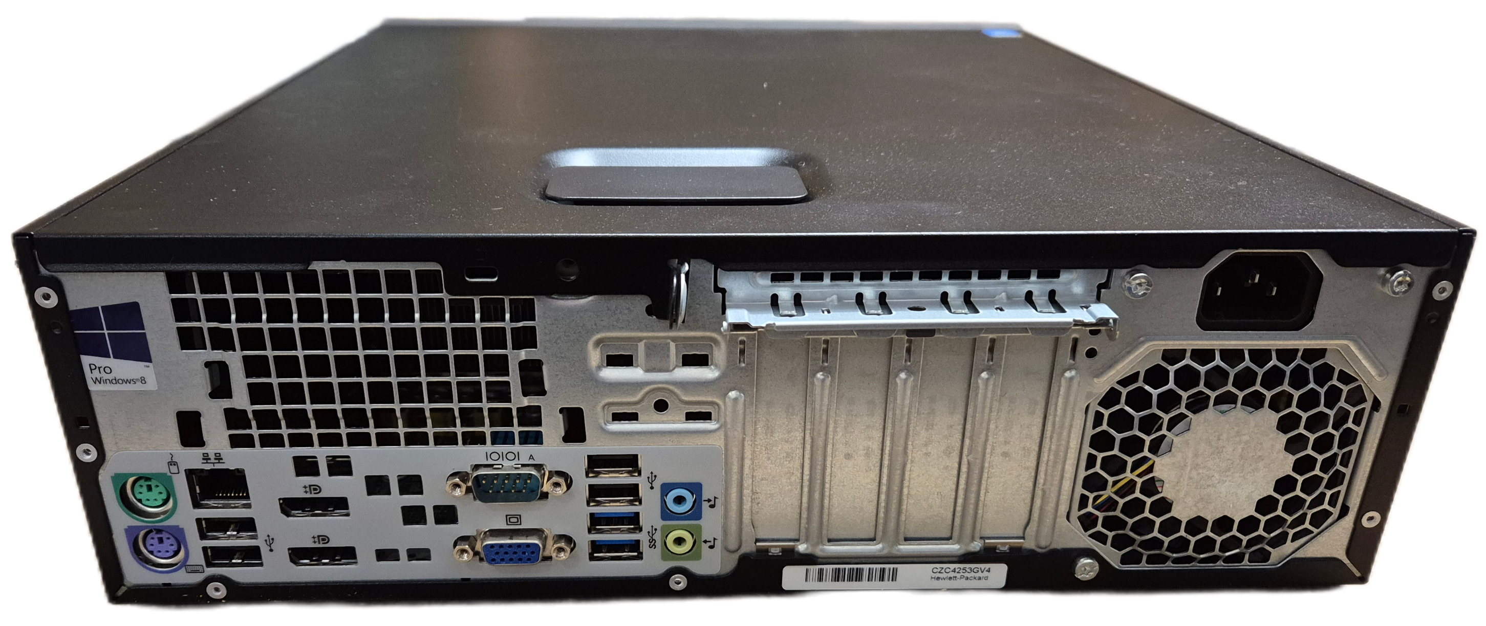 HP ProDesk 600 G1 SFF 500GB HDD DVD 4GB RAM i3-4130 3.4GHz NO OS w/ k.board ( E4256ET#ABU ) USED