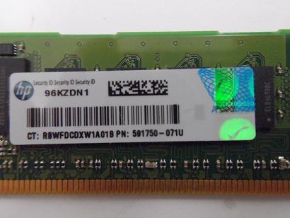 Samsung PC3-10600 4GB ECC Reg ( M393B5270CH0-CH9Q5 591750-171 595096-001 ) REF