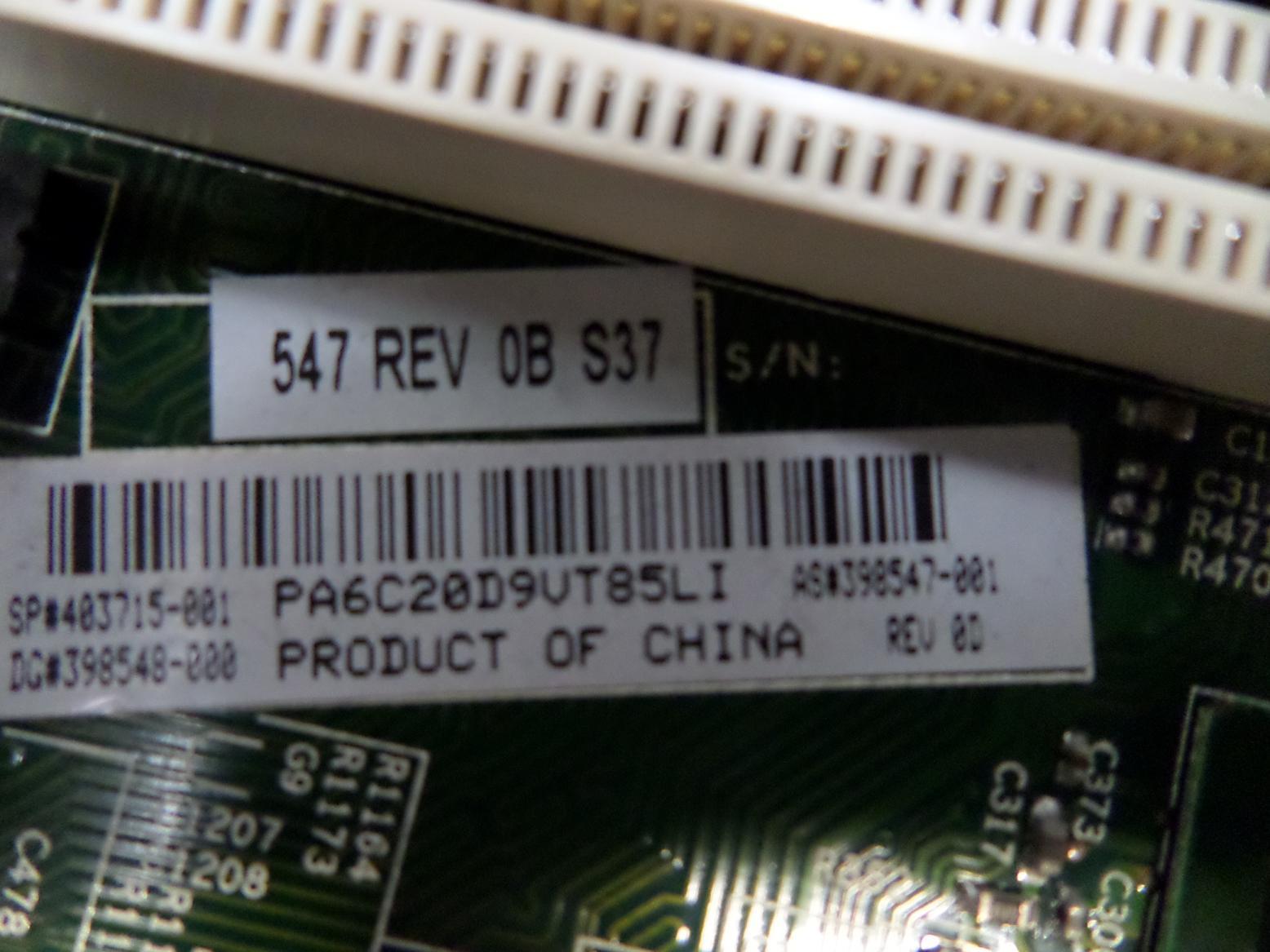 PR24525_403715-001_HP DC5100 SFF Socket 775 Motherboard - Image2