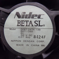 Nidec Beta SL D06T-24TH 13B DC Brushless Fan ( RH7-1289 D06T-24TH 13B ) USED