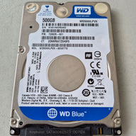 Western Digital HP 500GB SATA 5400RPM 2.5" Hard Drive ( WD5000LPVX-60V0TT0 726835-001 ) REF