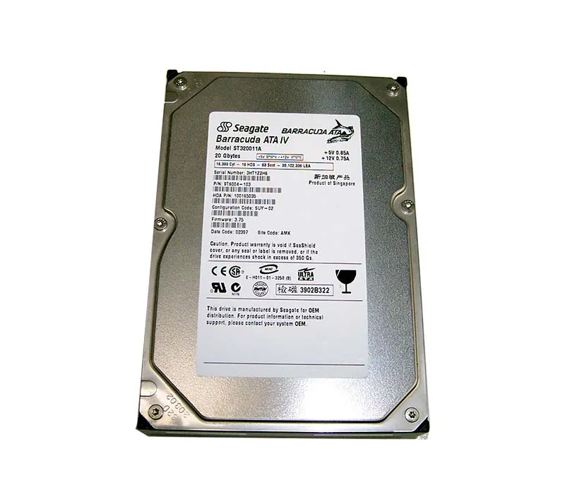 Seagate 20Gb IDE 3.5" 7200rpm HDD ( ST320011A ) USED