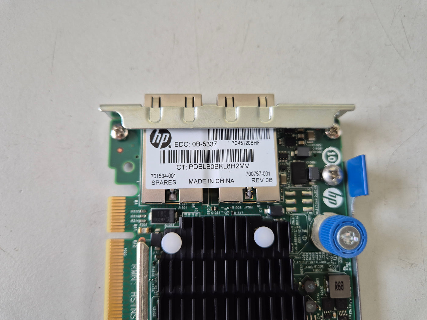 HP FlexFabric 10Gb 2-Port 533FLR-T Adaptor ( HSTNS-B009 700757-001 701534-001 ) REF