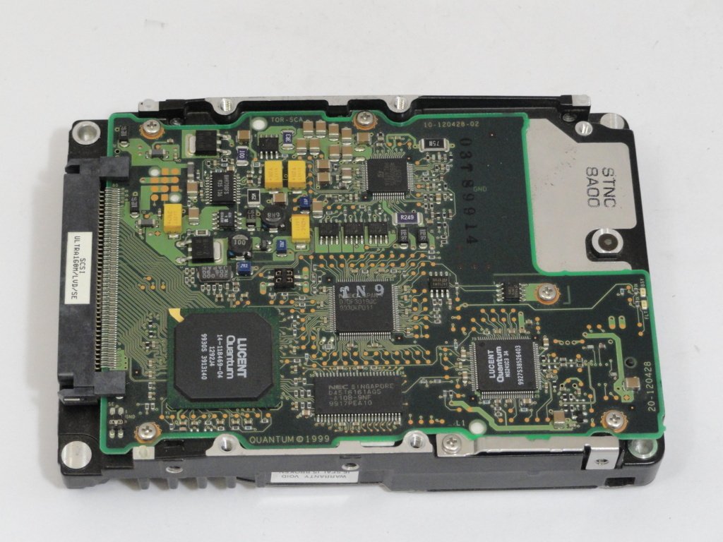 PR12197_TN09J011_Quantum 9.1GB SCSI 80Pin 10Krpm 3.5in HDD - Image2