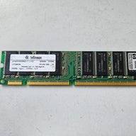 Infineon HP 256MB 133MHz PC133 CL3 168-Pin UDIMM ( HYS64V32220GU-7.5-C2 1818-8792 ) USED