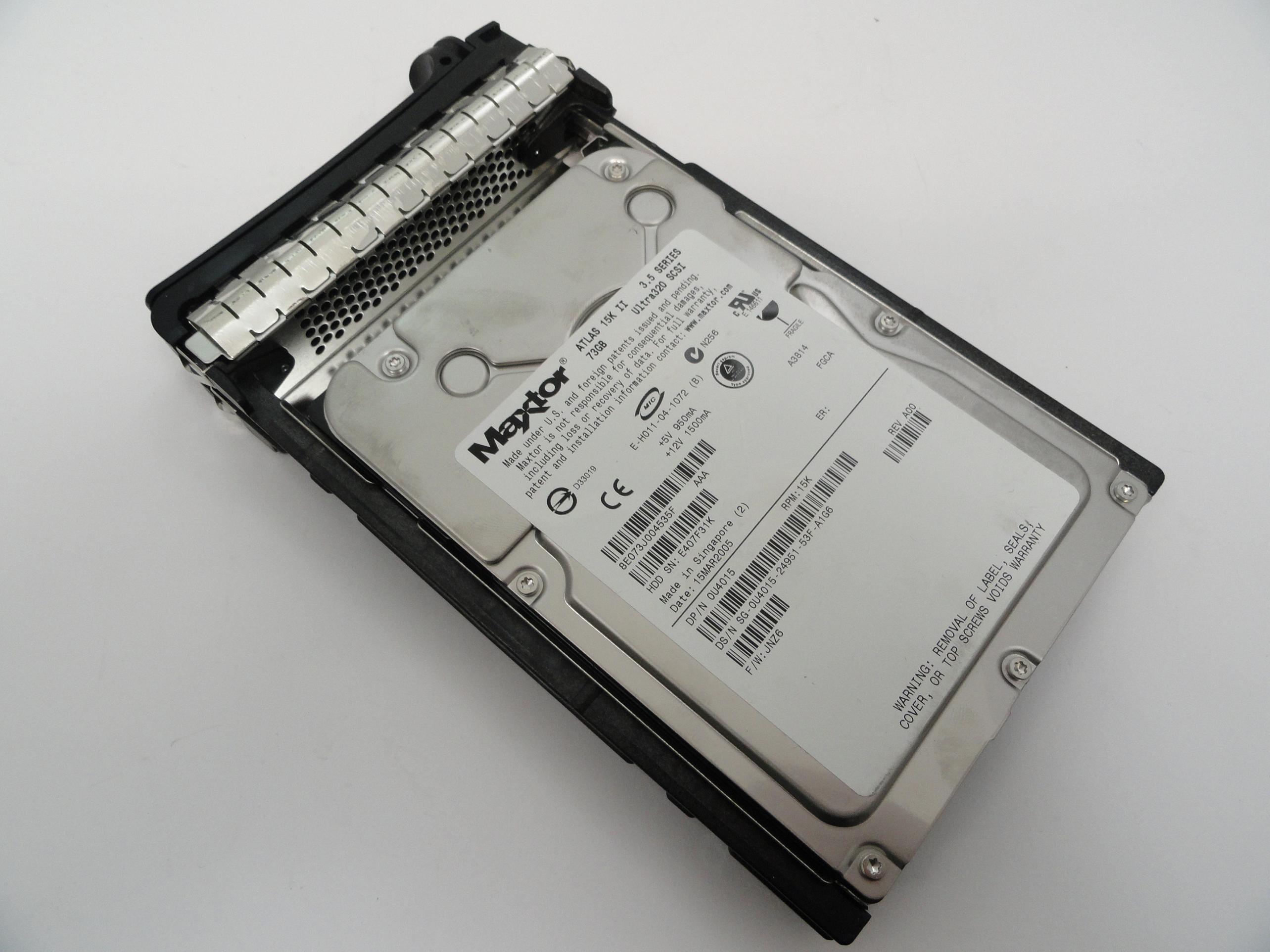PR19778_8E073J0_Maxtor Dell 73Gb SCSI 80 Pin 3.5in HDD - Image4