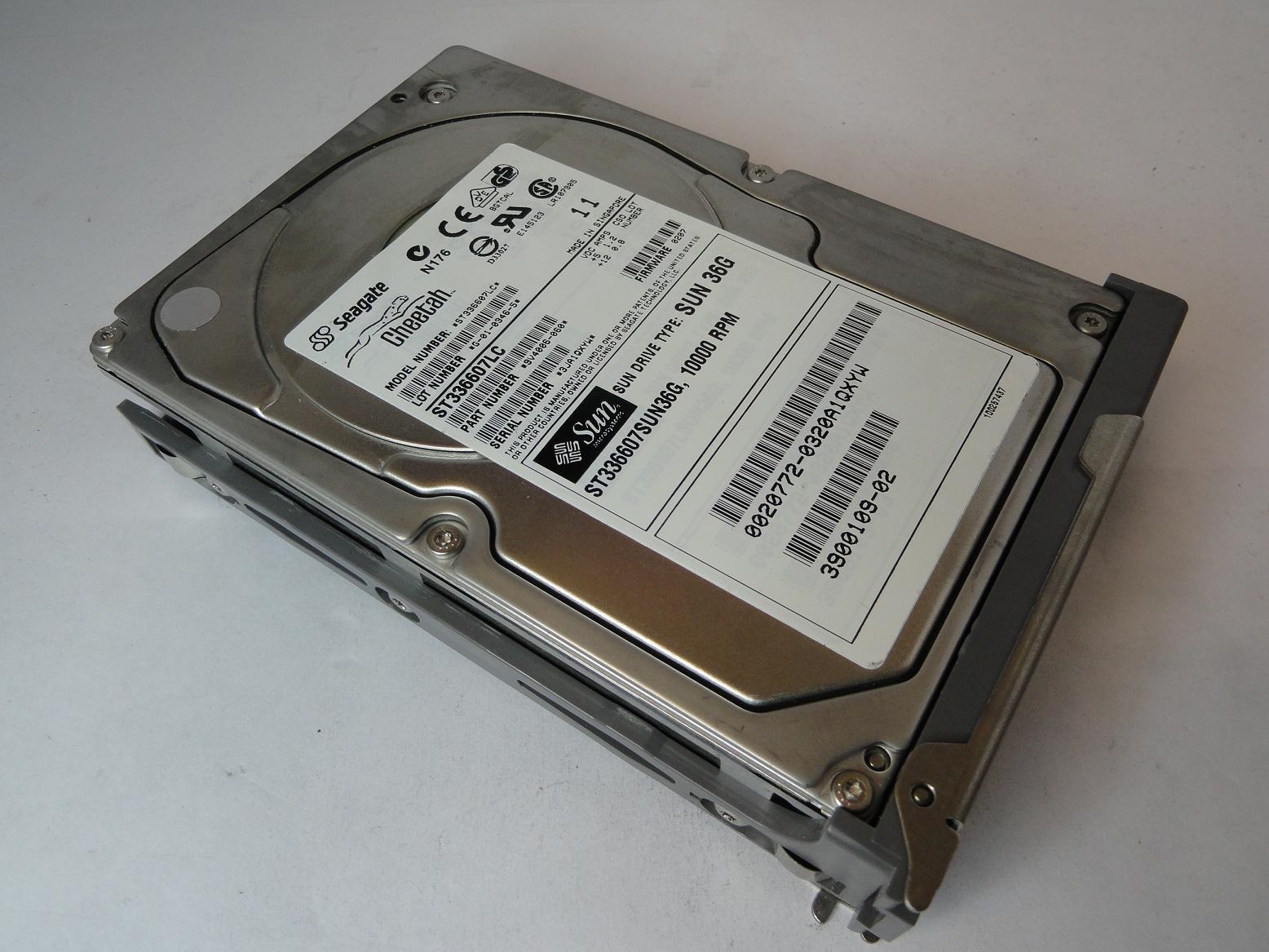 Seagate Sun 36GB SCSI 80 Pin 10Krpm 3.5in HDD ( 9V4006-043 ST336607LC 390-0109-02 3900109-02 540-5462-01 ) REF