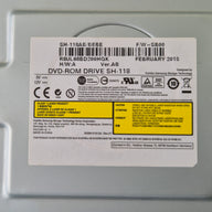 Toshiba Samsung SH-118 18x SATA DVD-ROM - taken from MP7000 ( SH-118AB/BEBE ) USED